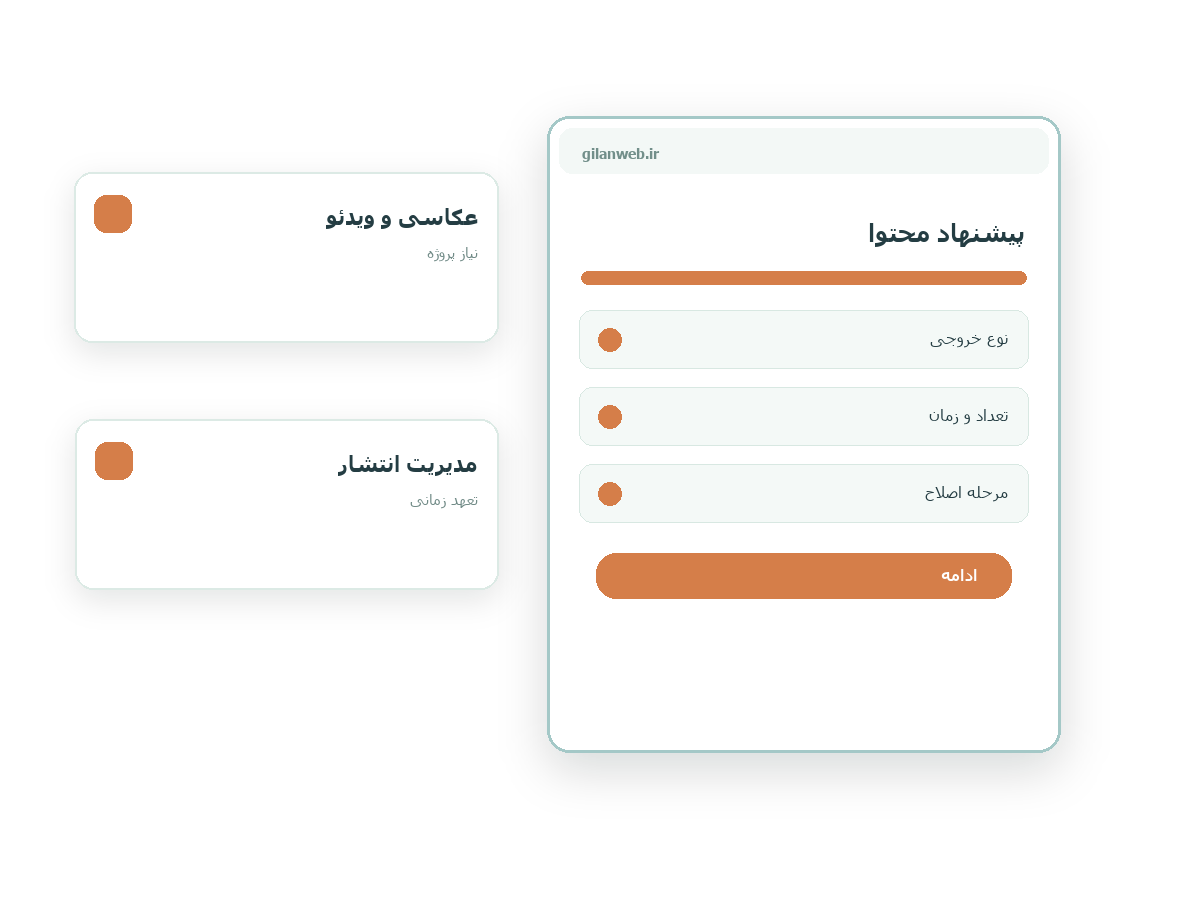 خدمات تولید محتوا در رشت و استان گیلان؛ هزینهٔ تولید محتوا به چه چیزهایی بستگی دارد؟