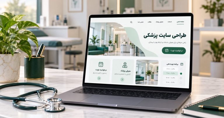 طراحی سایت پزشکی،مطب،پزشک در رشت و استان گیلان