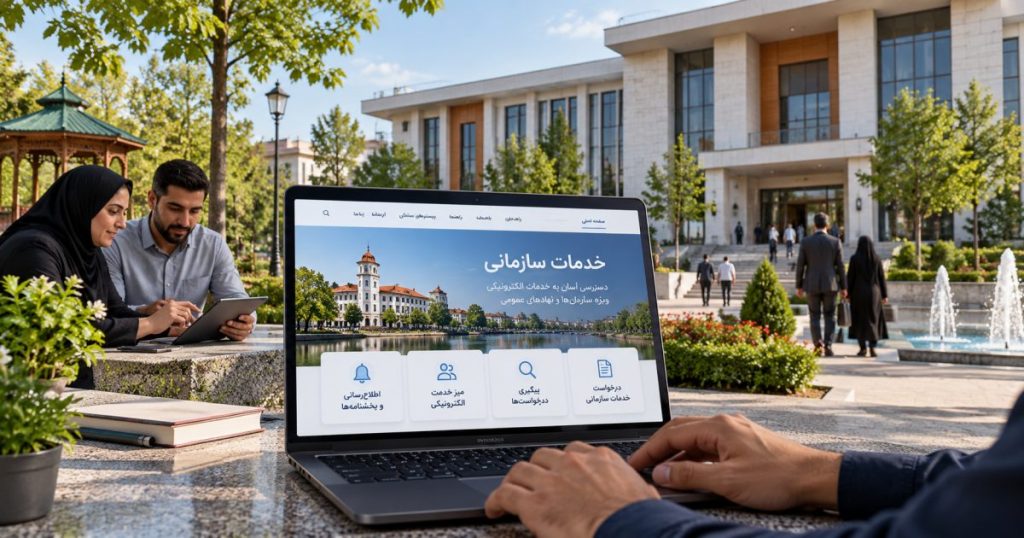 تصویر شاخص افقی طراحی سایت سازمانی و دولتی در رشت و گیلان