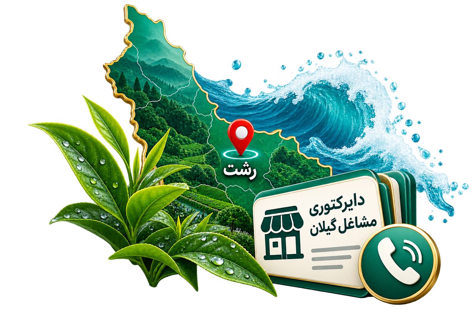 جست‌وجوی محلی کسب‌وکارهای رشت و گیلان